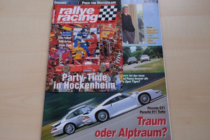 Deckblatt Rallye Racing (08/1997)